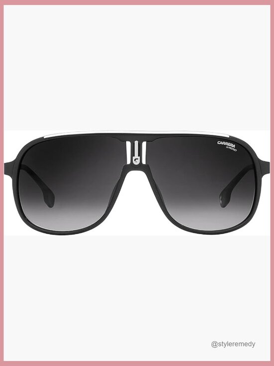 Square Sunglasses with Gradient Polycarbonate Lenses, UV Protection main image 5